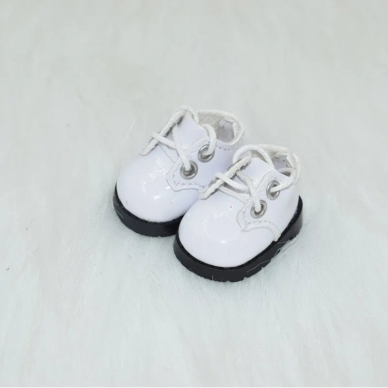 17cm doll replacement shoes in multiple styles from 3.5cm to 3.8cm PU footwear