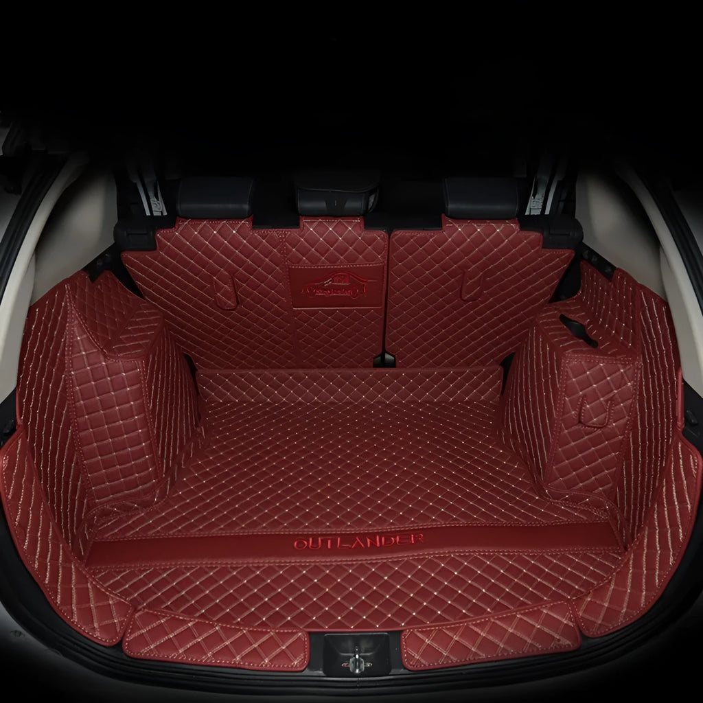 3D boot liner mat for Mitsubishi Outlander with raised edges in a choice of colours.