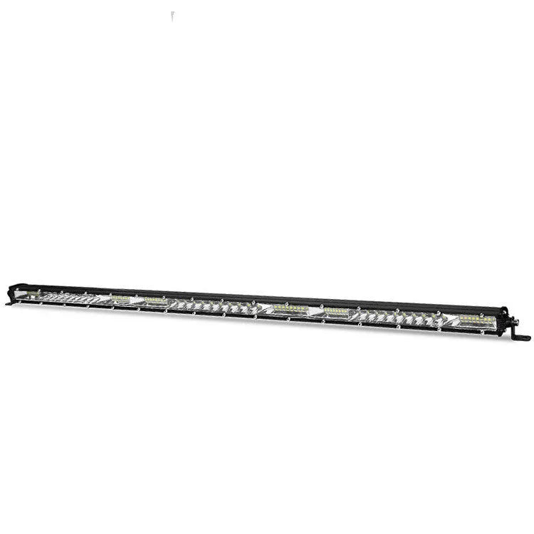 White aluminium alloy ultra-thin LED strip light for car roof or bumper in three length options.
