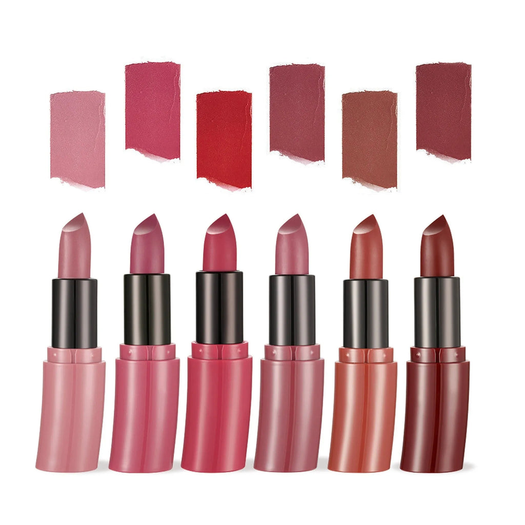 Arc Matte Lipstick Kit with multiple shades in standard size packaging