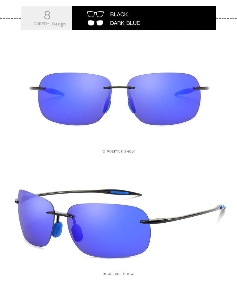 Unisex sports driving sunglasses D131 regular fit resin lenses PC frame 8 colour options