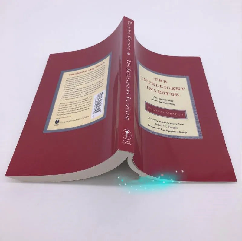 Hardback cover of The Intelligent Investor book by Benjamin Graham
