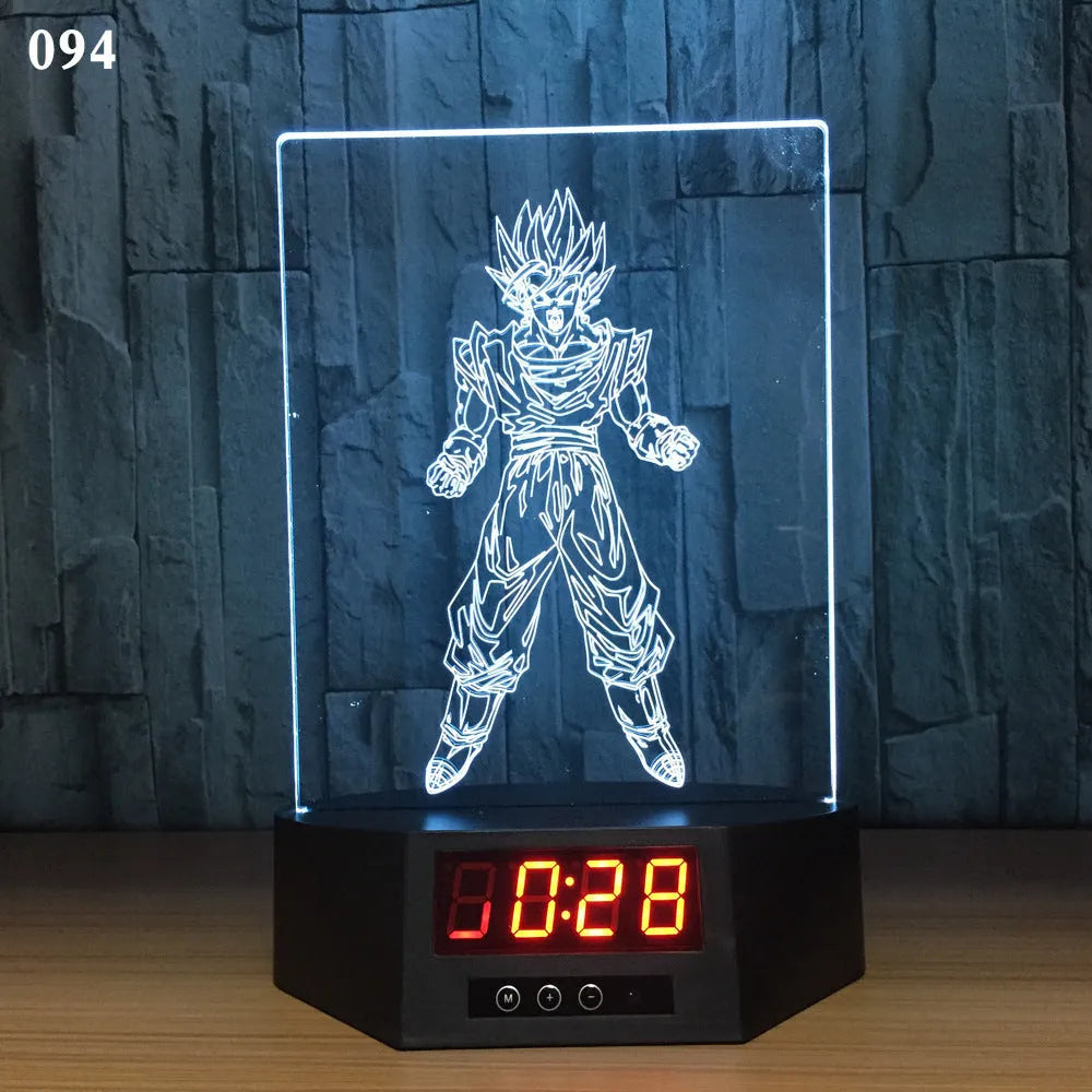 3D glowing electronic dolphin night light with remote control on table
