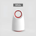 Black and white household silent mosquito killer zapper with USB cable