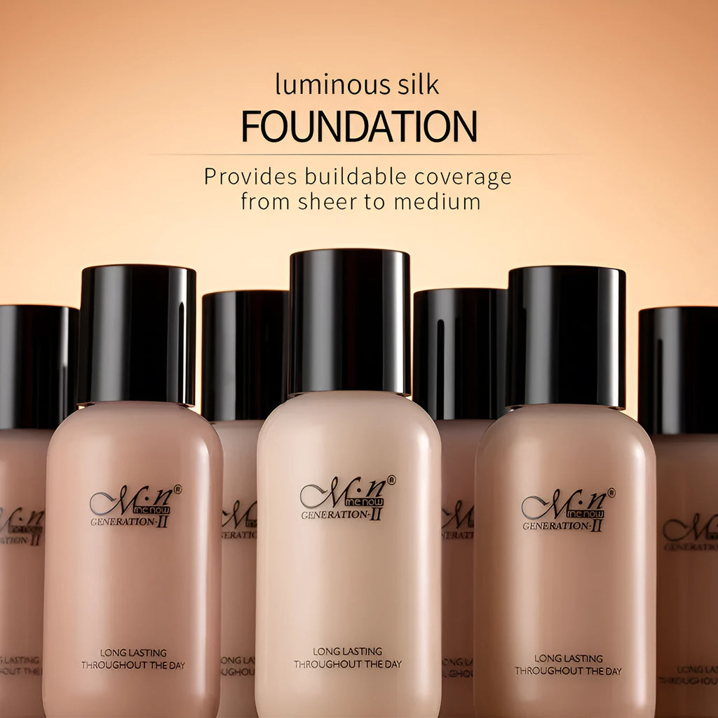 Waterproof long-lasting liquid foundation concealer for face and body in multiple shades