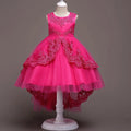 Children's princess dress for girls aged 3-8 years, polyester fibre, available in multiple colours and sizes 110-170cm