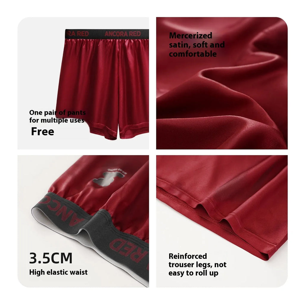 Men's solid colour boxer briefs on a mid waist mannequin showing the polyester knit fabric.
