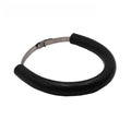 Universal motorcycle exhaust pipe anti-drop wring with gasket in black, blue and orange colours