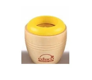 Wooden magic kaleidoscope toy for babies and children rotating effects 5 x 5.5cm green colour
