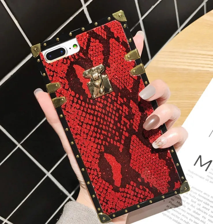 Serpentine solid colour TPU back cover case for Apple iPhone, black finish
