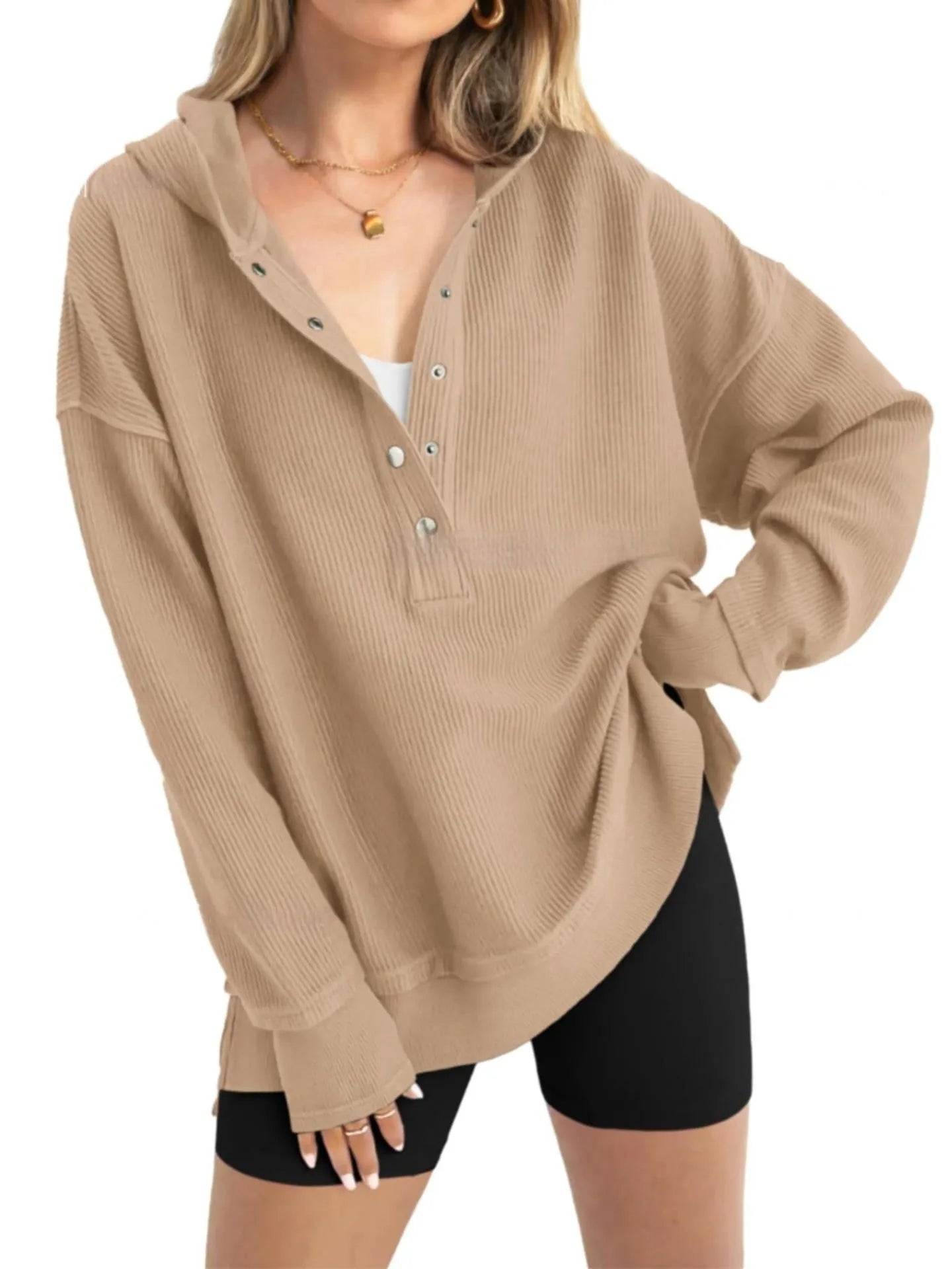 Women's loose raglan sleeve sweater in peacock green colour showing pullover design