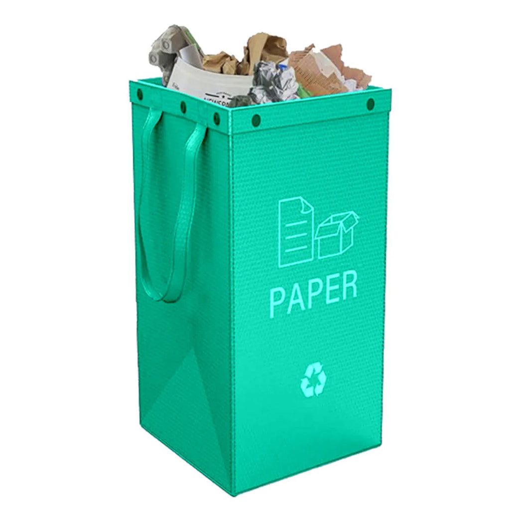 40L waterproof garbage classification bin in PP material with 30x50x30cm dimensions available in multiple colours