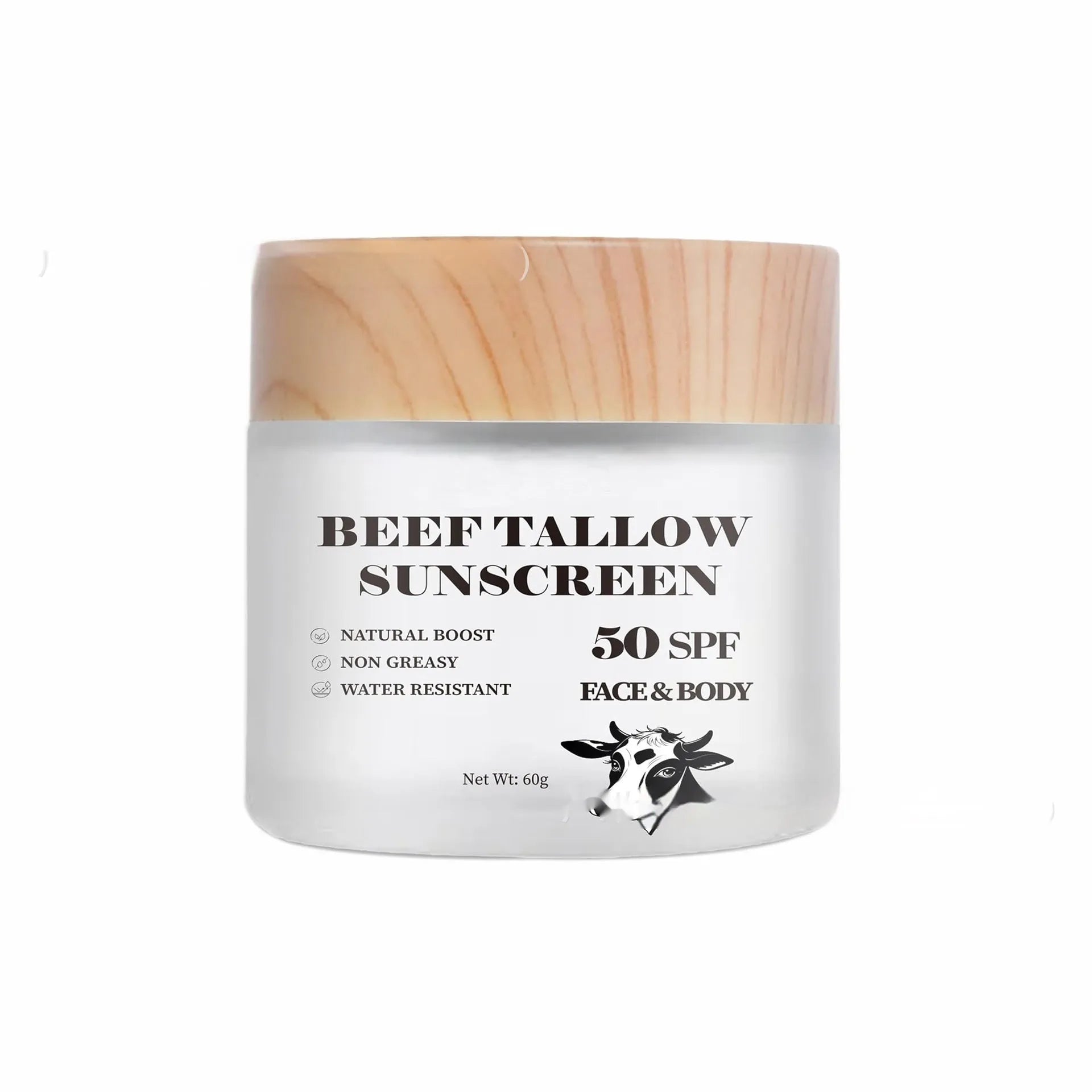 60g container of beef tallow protective cream for waterproof hand and skin protection