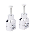 Black aluminium alloy 25mm universal handlebar riser kit for Harley Davidson motorcycle