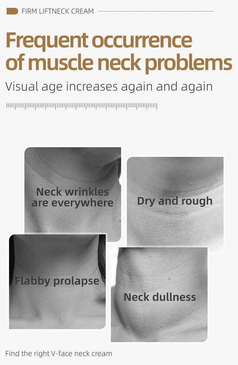 120ml neck roller cream jar with lifting and firming massage formulation for neck care
