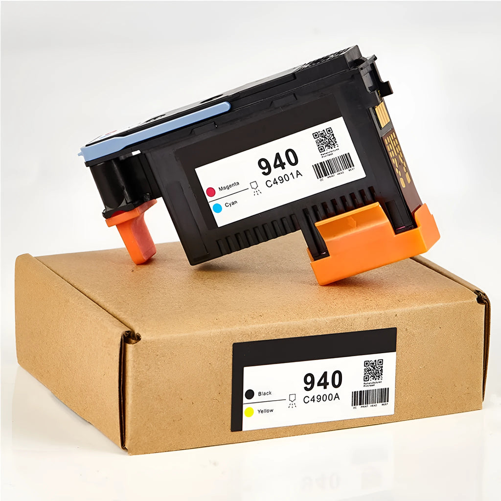 HP940 printing nozzle replacement for C4900A C4901A cartridges in black and yellow