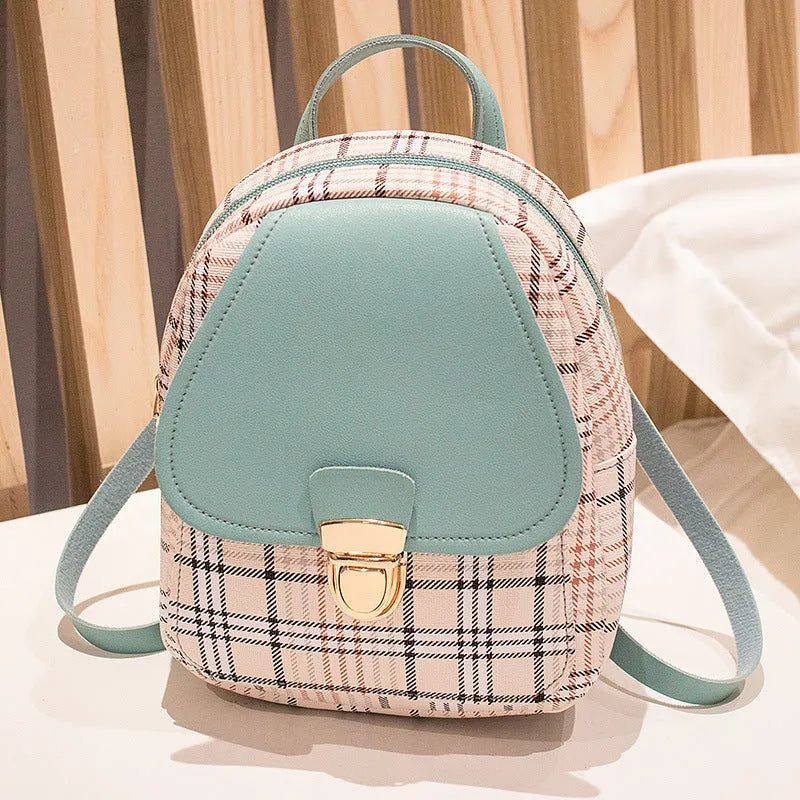 Diagonal one shoulder phone bag in PU leather available in five colours