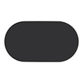 Green silicone waterproof cat feeding placemat with non-slip backing under a food bowl