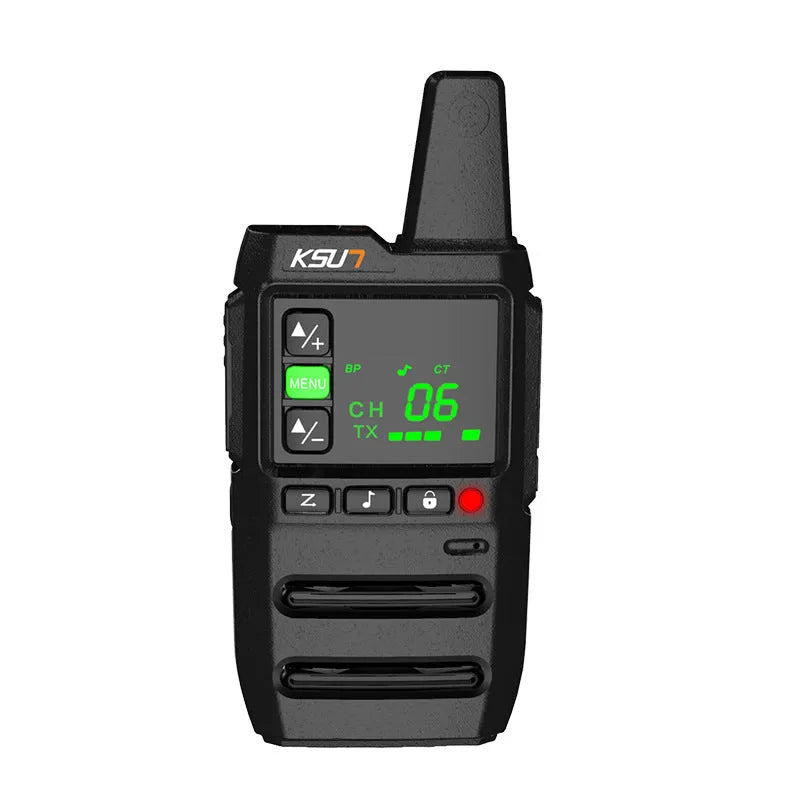 KSU7 walkie-talkie with 5W output and lithium battery