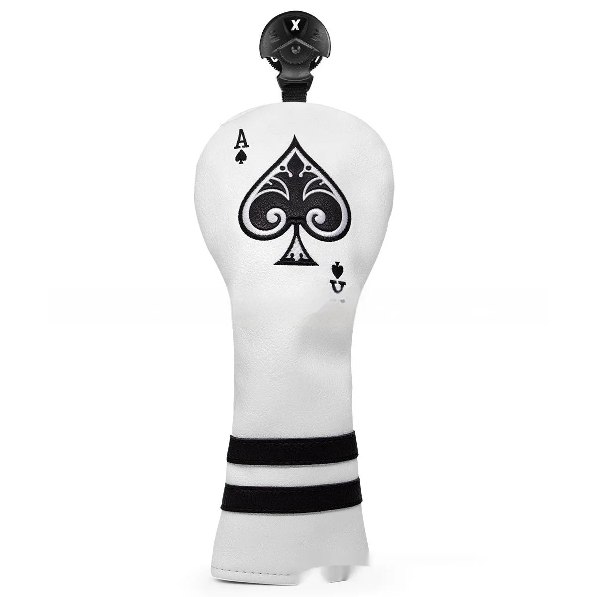 Flexible PU golf putter sleeve for head and shaft protection in one of three colours