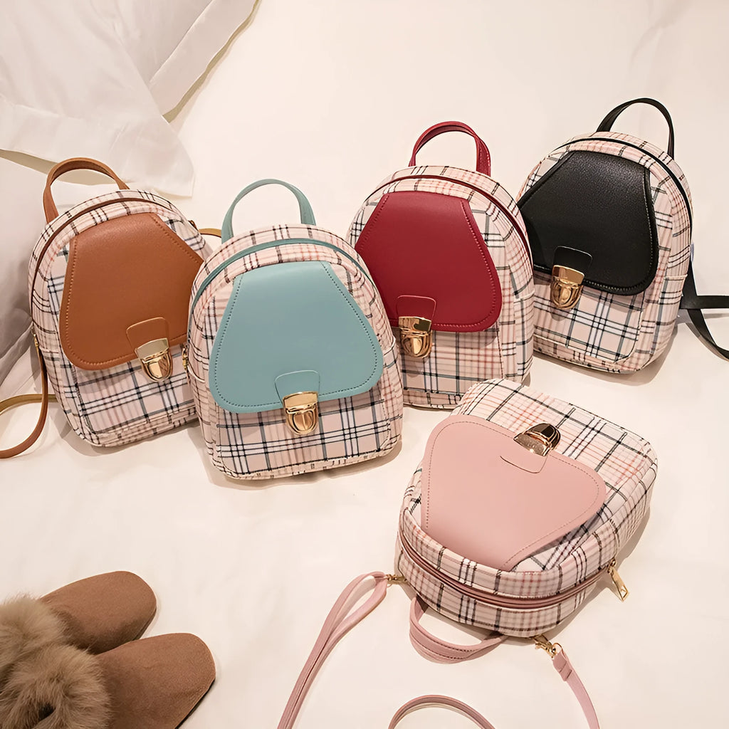 Diagonal one shoulder phone bag in PU leather available in five colours