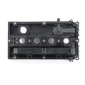 Black PCV engine valve cover for 1.6L Chevrolet Cruze, 42cm length, with mounting holes visible