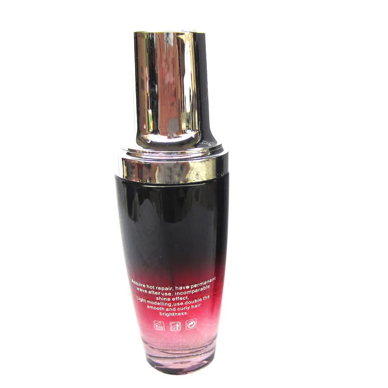 80ml argan oil hair serum in black bottle with heat protectant for dry damaged hair