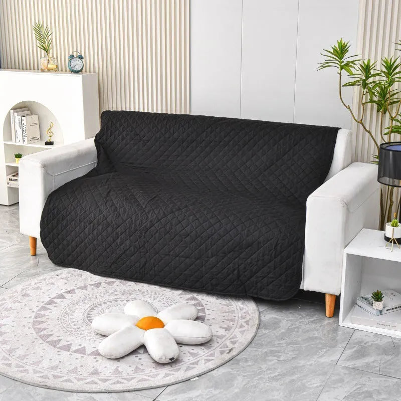 Reversible waterproof dog blanket sofa cover in multiple colours and sizes for furniture protection