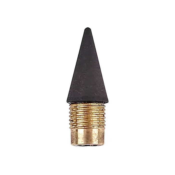 Portable eternal pencil HB gold blue colour with plastic body and copper tip