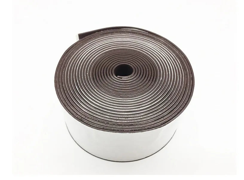 Flexible PVC wall corner protection tape in porcelain white, 3.8cm wide by 3.2m long