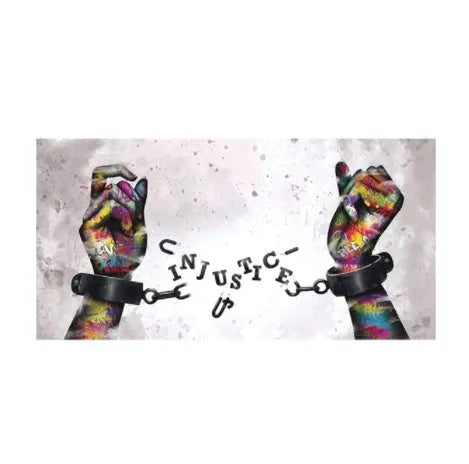 Children's abstract graffiti wall art canvas print frameless modern style