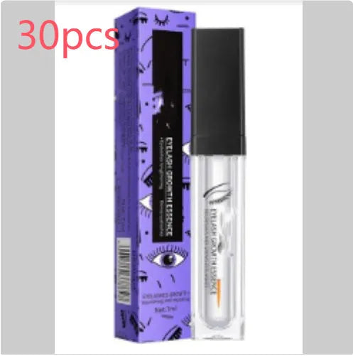 Black eyelash nourishing liquid mascara tube with golden cap, 7ml