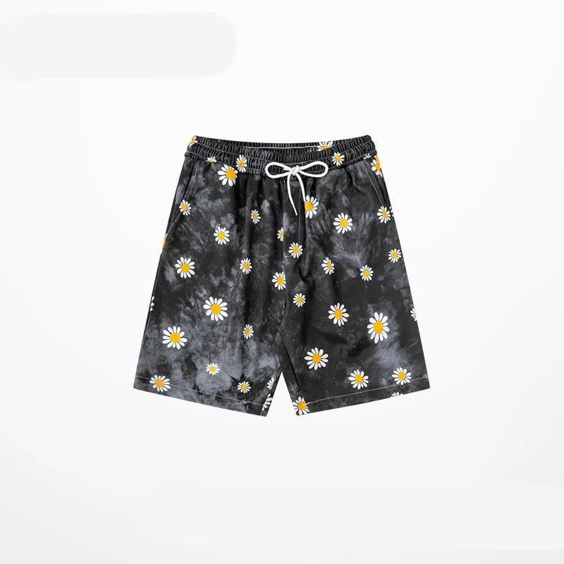 Youth pop hip hop training shorts for men and women in black colour, summer style, multiple sizes available