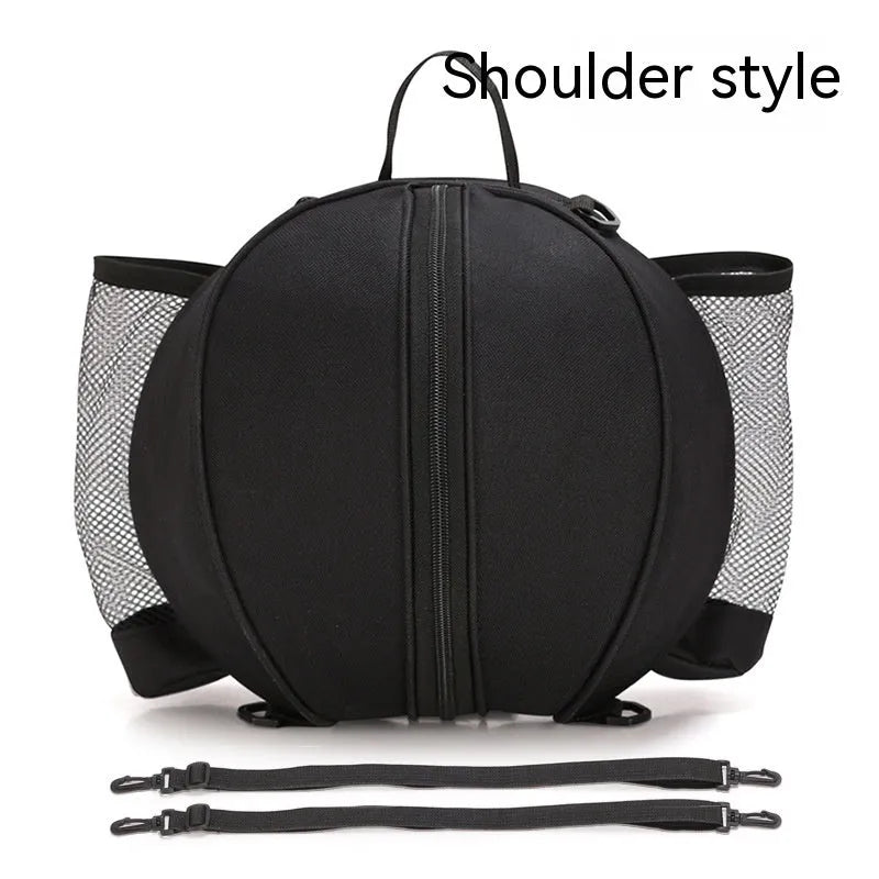 Oxford cloth basketball training bag with 9L capacity showing colour options
