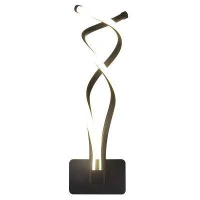Nordic minimalist LED wall lamp in black or white with silicone shade for bedroom bedside lighting