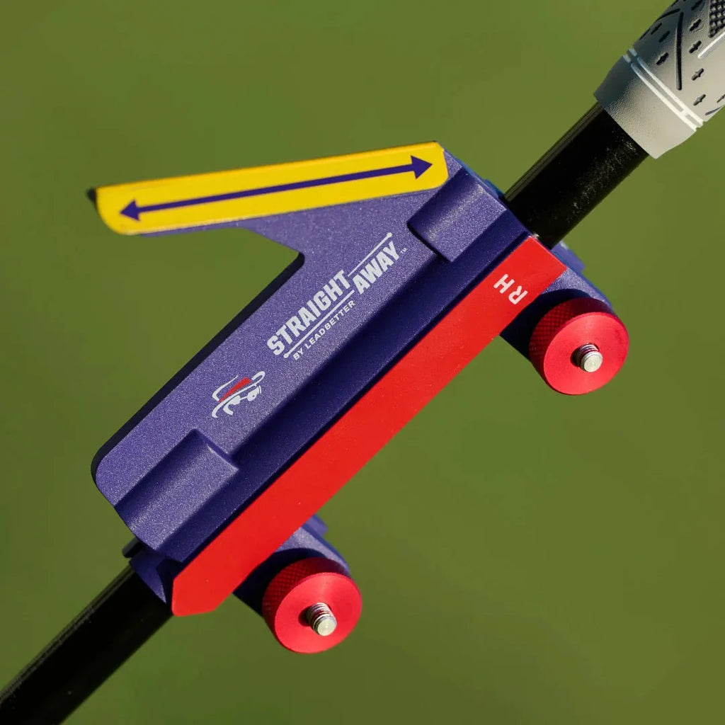 Plastic golf swing plane simulator training aid for swing practice