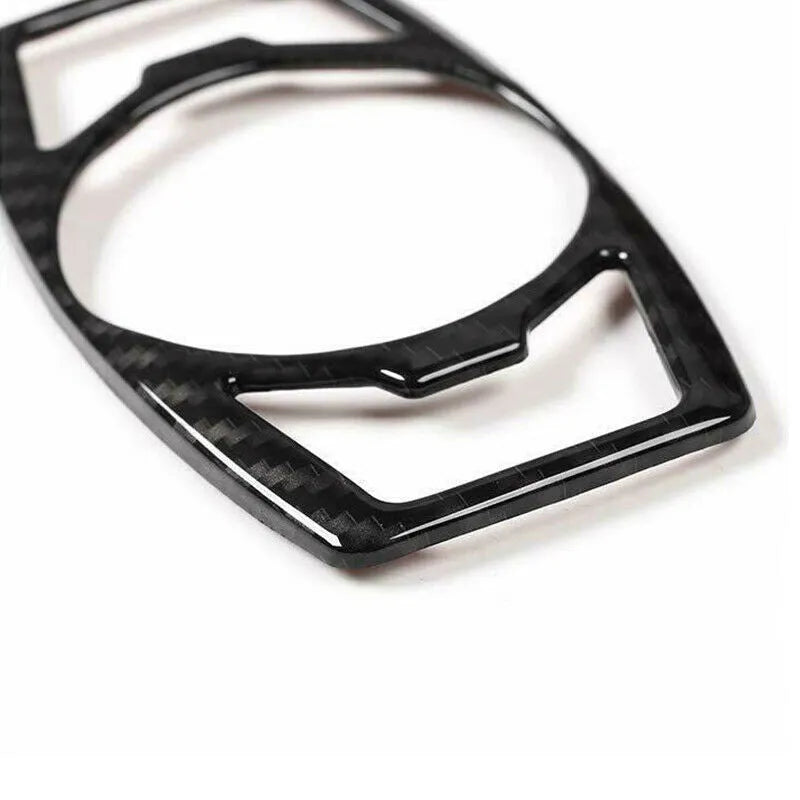 Carbon fibre patterned decorative paster for Ford F150 Raptor headlight control panel