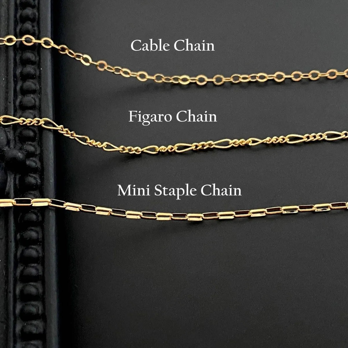 Ghost pendant necklace with titanium steel pendant on a twisted stainless steel chain.
