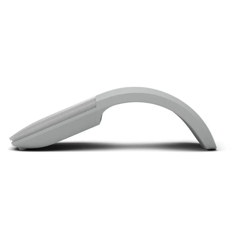 Folding Bluetooth touch wireless mouse showing compact design and multiple colour options
