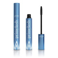 Black eyelash brush and comb beauty tool with 0.7g net content for lash styling