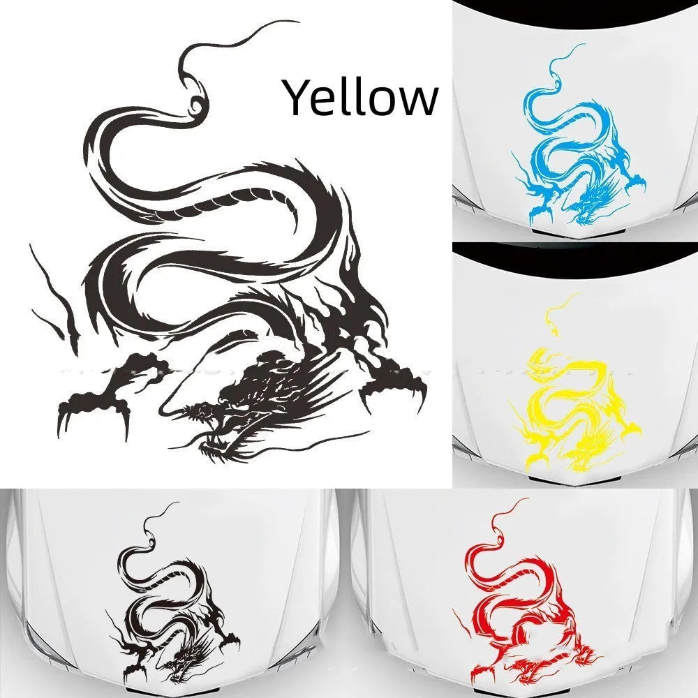 50x36cm car body sticker with dragon design for vehicle modification in multiple colours