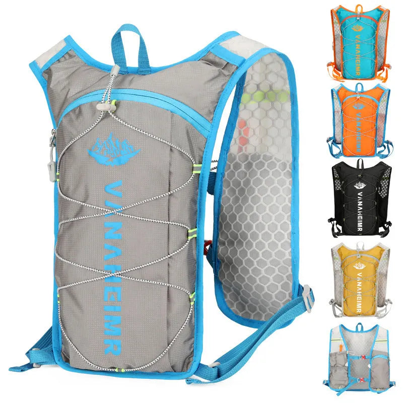 Ultra-light cross-country outdoor backpack in multiple colours with air pillow belt system