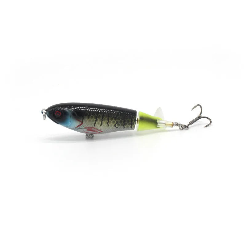 7.5cm artificial fishing bait for road fishing with soft plastic construction and multiple colour options