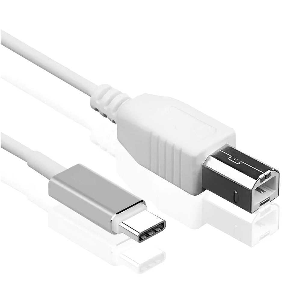 Three-in-one instrument data cable with USB and multiple interfaces, 1 metre length, single head connector.