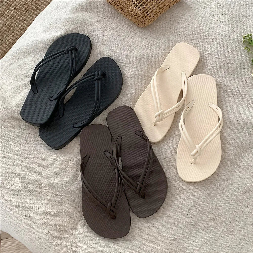 Men's PVC flip flops with toe cover in multiple colours on a white background