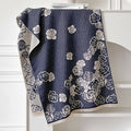 185cm imitation cashmere winter scarf with tassels in black, blue, gray, or khaki colours