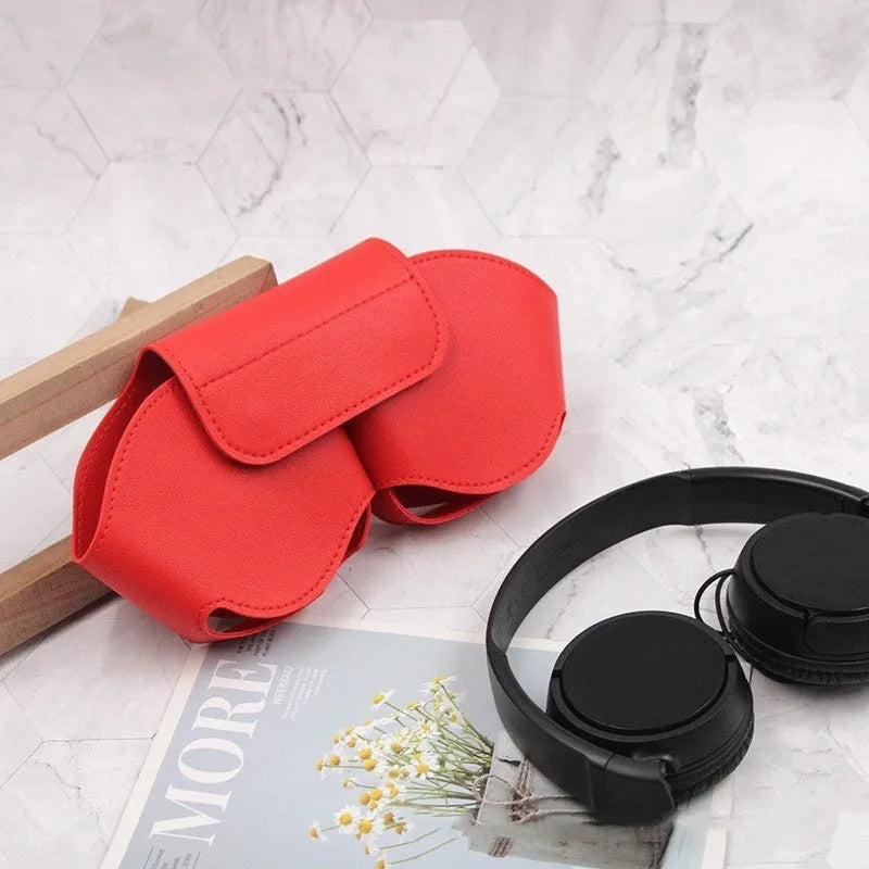 PU leather protective case for AirPods Max headphones in five colour options.