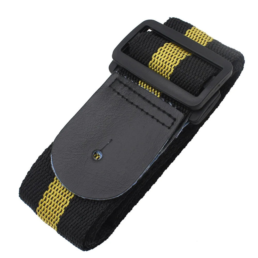 Woven universal crossbody strap for guitar, bass, and ukulele in five colour options
