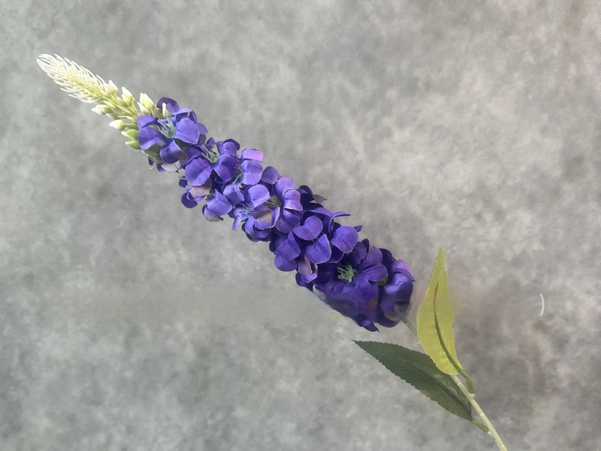 Artificial silk antirrhinum hyacinth stem 72cm, flower part 25cm, multiple colour options for decoration