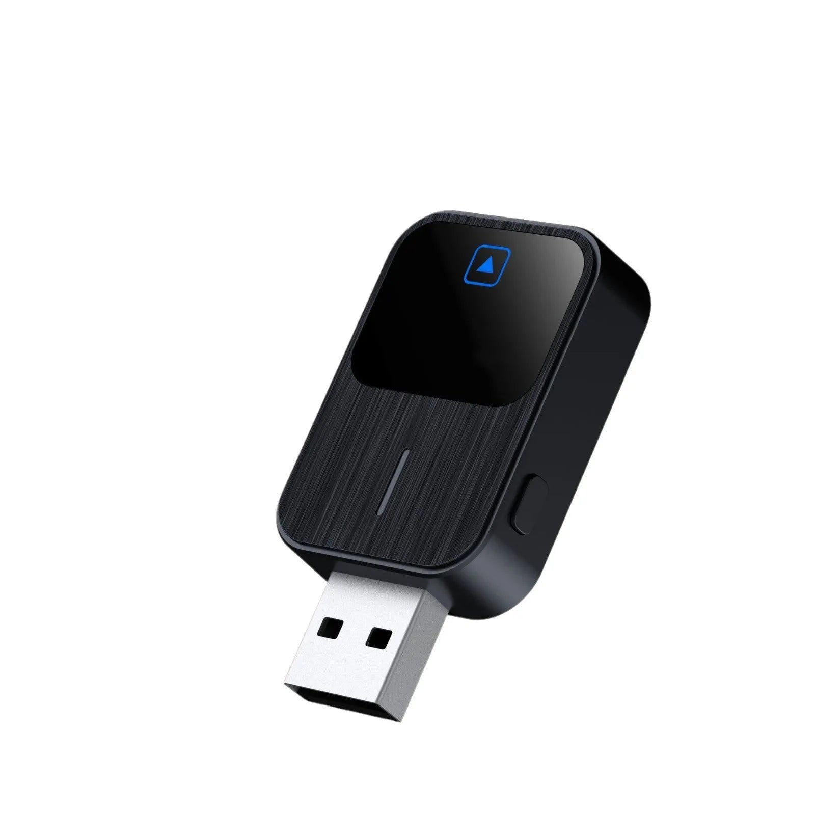 Carplay Box Android Auto two-in-one USB interconnection device in black, 2.5x4.9x1.0cm metal ABS construction